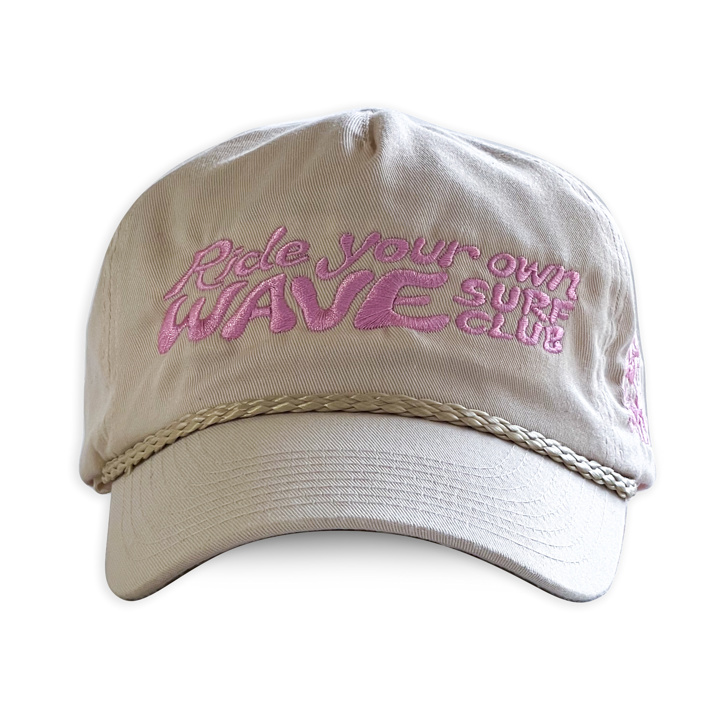 "RYOW Surf Club" Golf Hat (Creme)