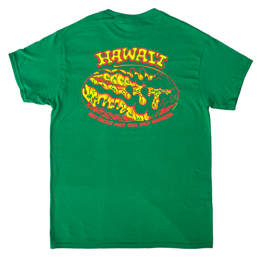 Hilo Hawai'i Oval (Green/Yellow/Red)