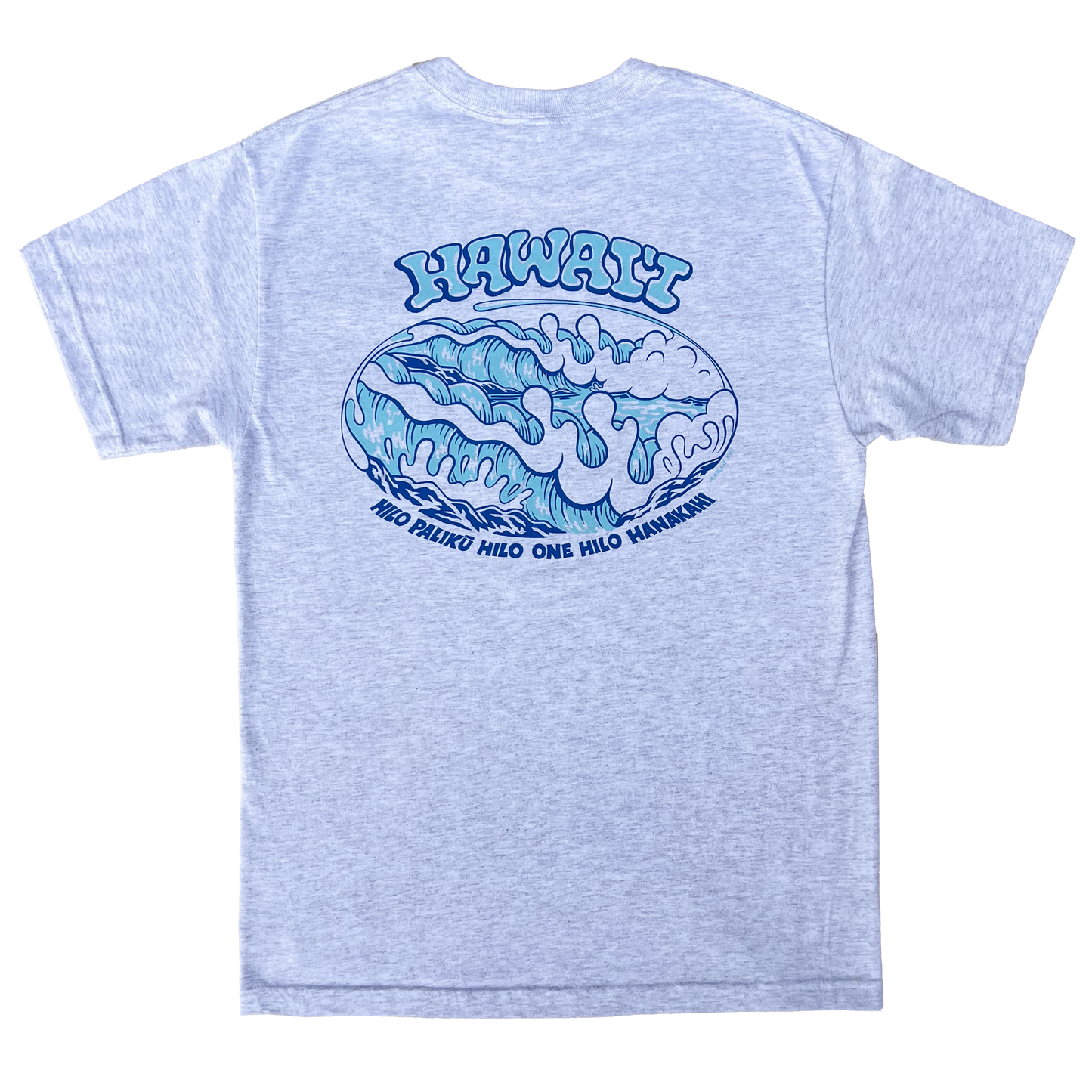 Hilo Hawai'i Oval (Ash/Blue)