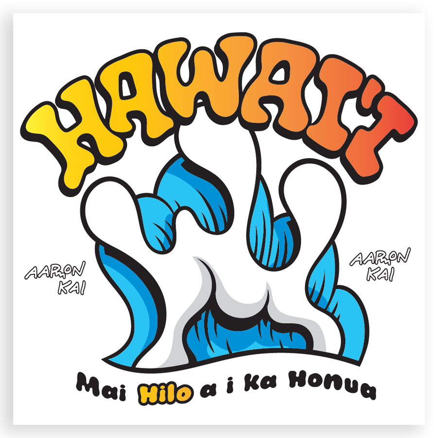 Small Hawai'i Sticker