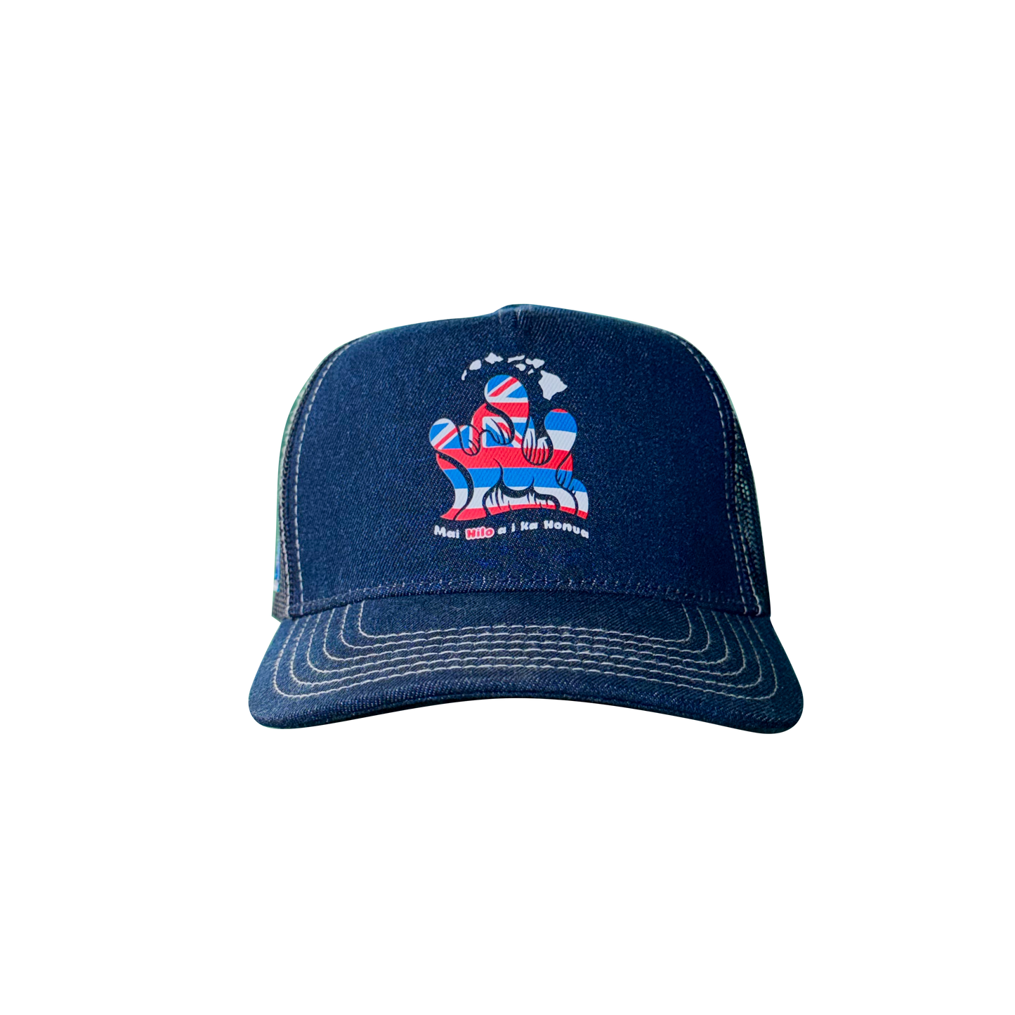 WAVE FLAG Hat (Denim)