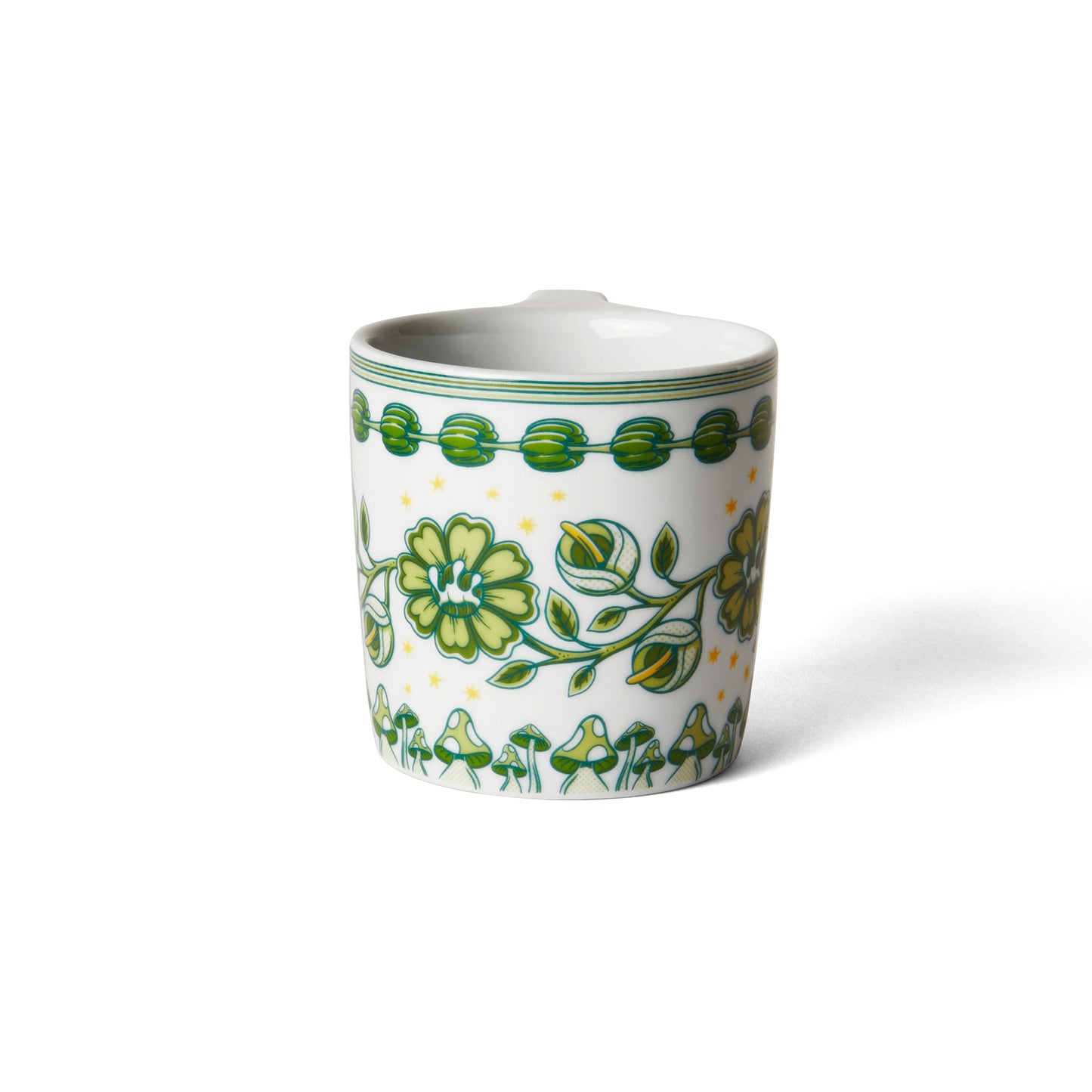 "Green Mountain Mushroom" LINO Mug