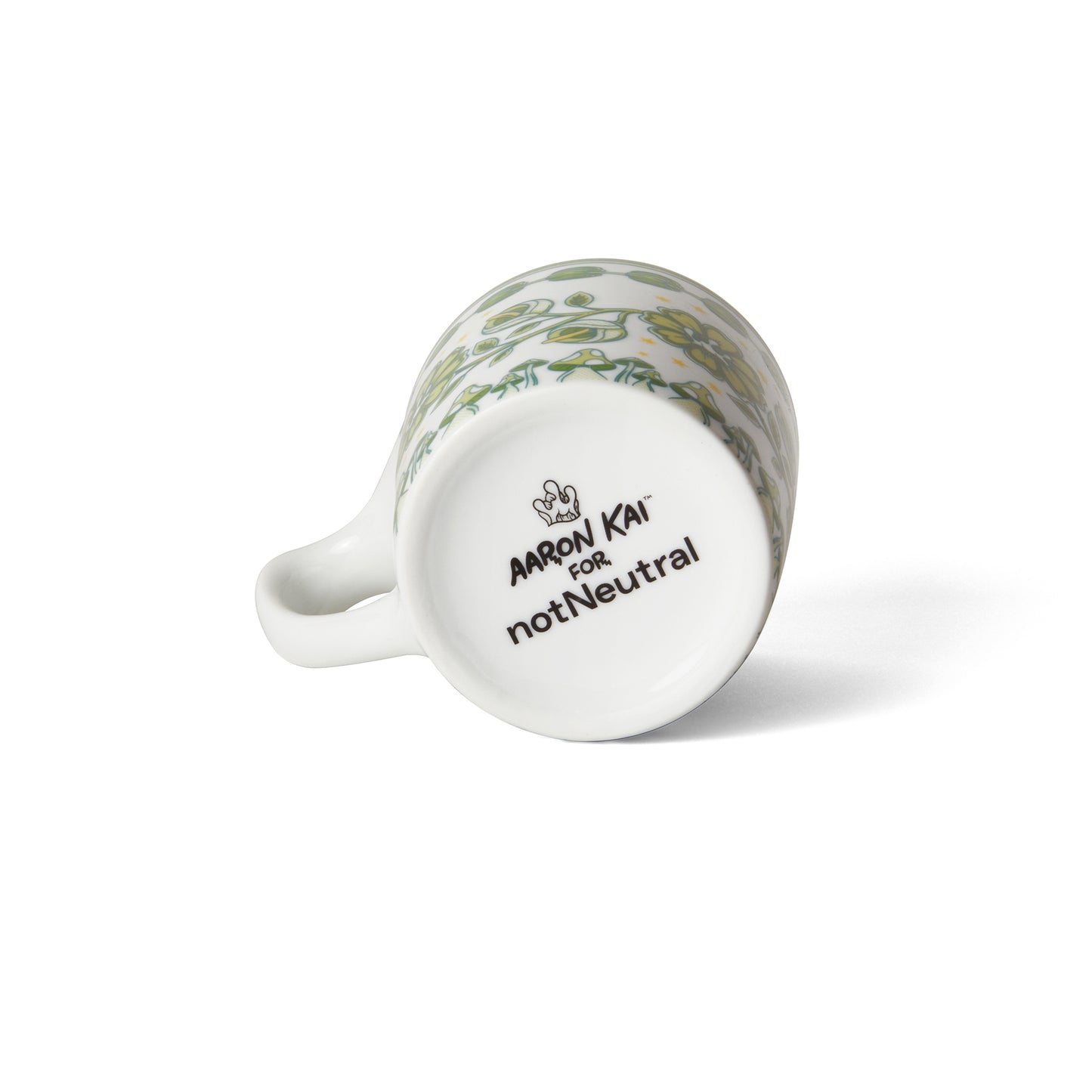 "Green Mountain Mushroom" LINO Mug