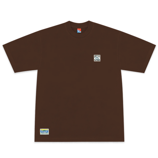 '26 Single Wave Tee (Chocolate)
