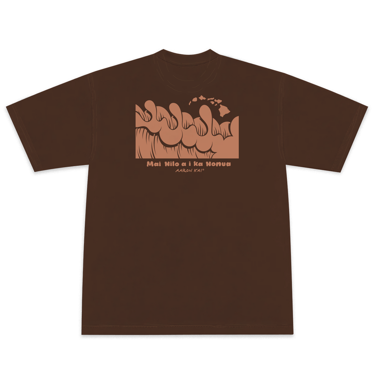 '26 Single Wave Tee (Chocolate)
