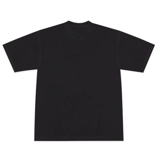 Wave Box Logo Tee (Black)