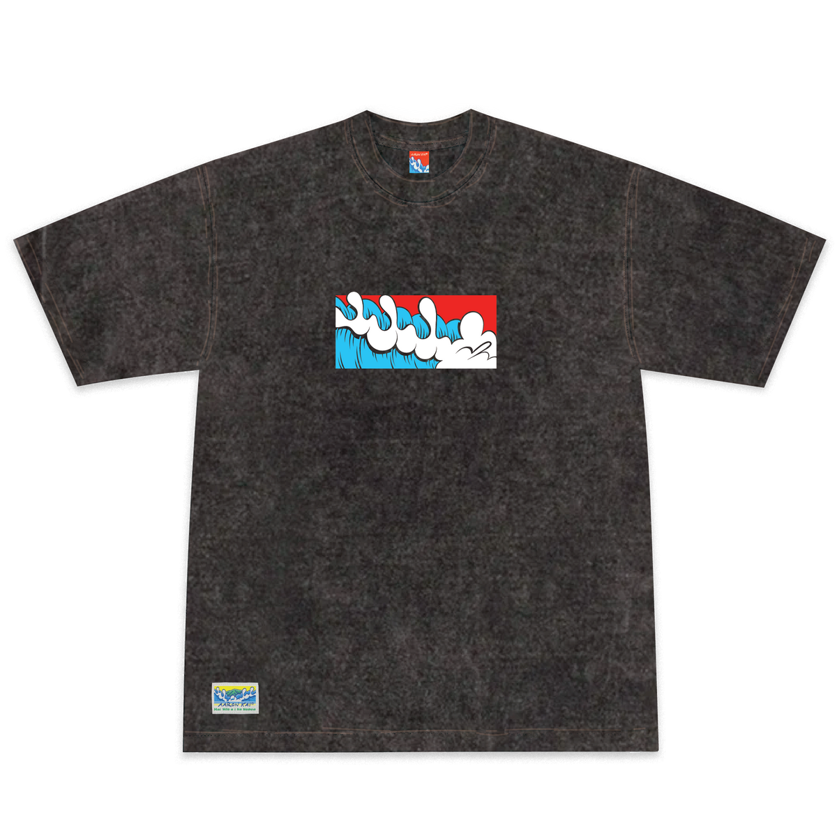 Wave Box Logo Tee (Cocoa)