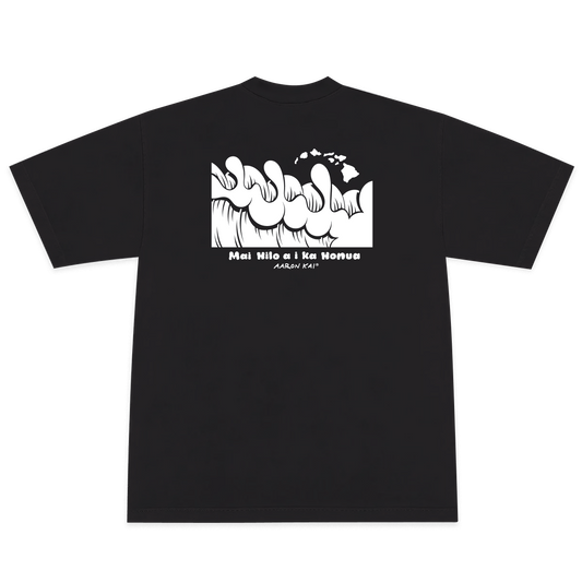 '26 Single Wave Tee (Black)