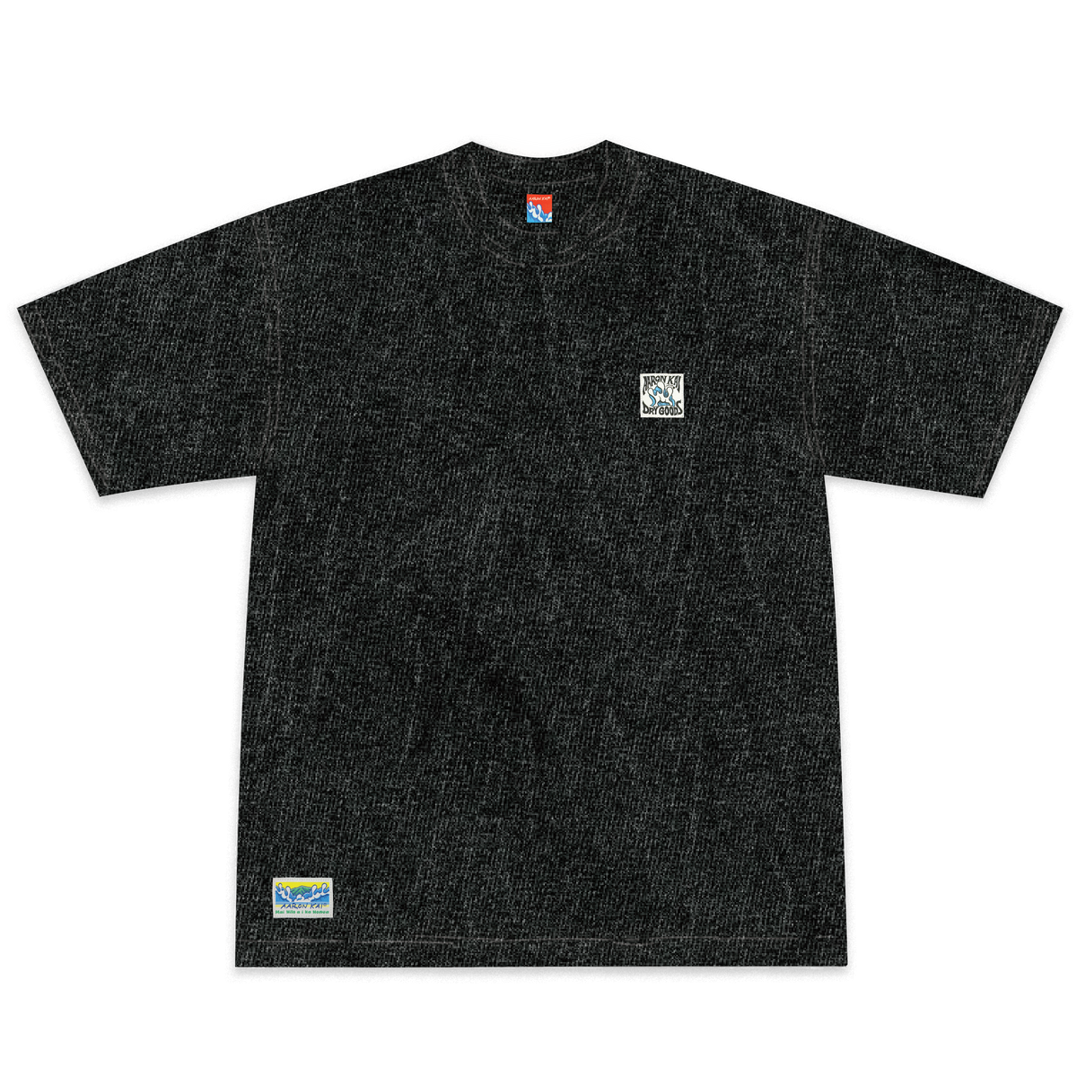 '26 Wave Print Tee (Carbon Black)