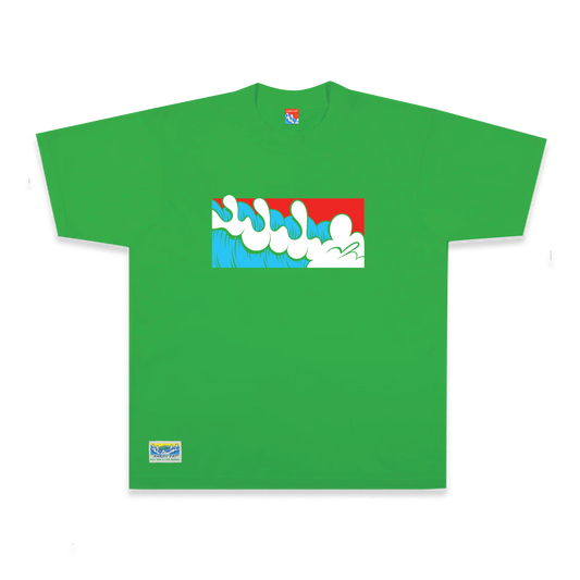 Youth Wave Box Logo (Kelly Green)