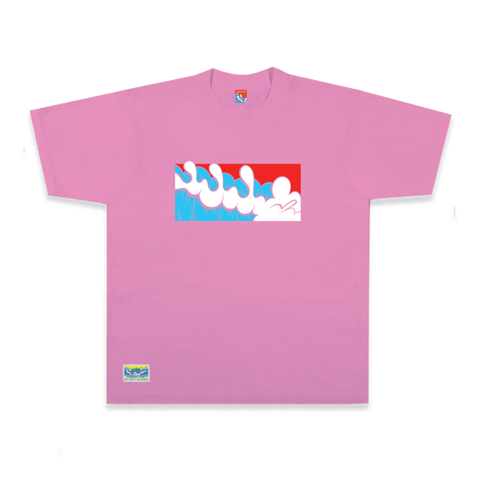 Youth Wave Box Logo (Pink)