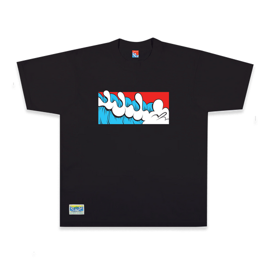 Youth Wave Box Logo (Black)