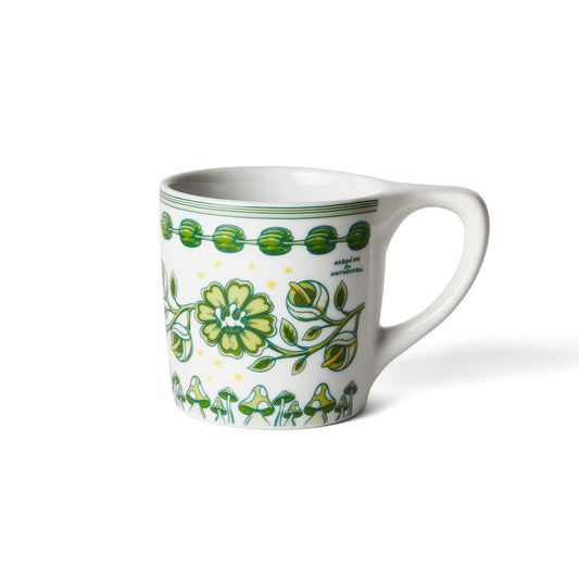 "Green Mountain Mushroom" LINO Mug