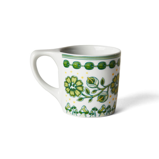 "Green Mountain Mushroom" LINO Mug